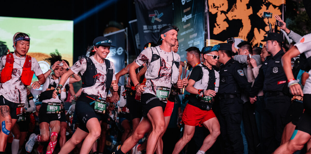 Mathieu Blanchard en compétition